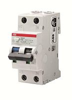 Выключатель автоматический дифференциального тока DS201 C16 AC30 16А 30мА | код. 2CSR255080R1164 | ABB